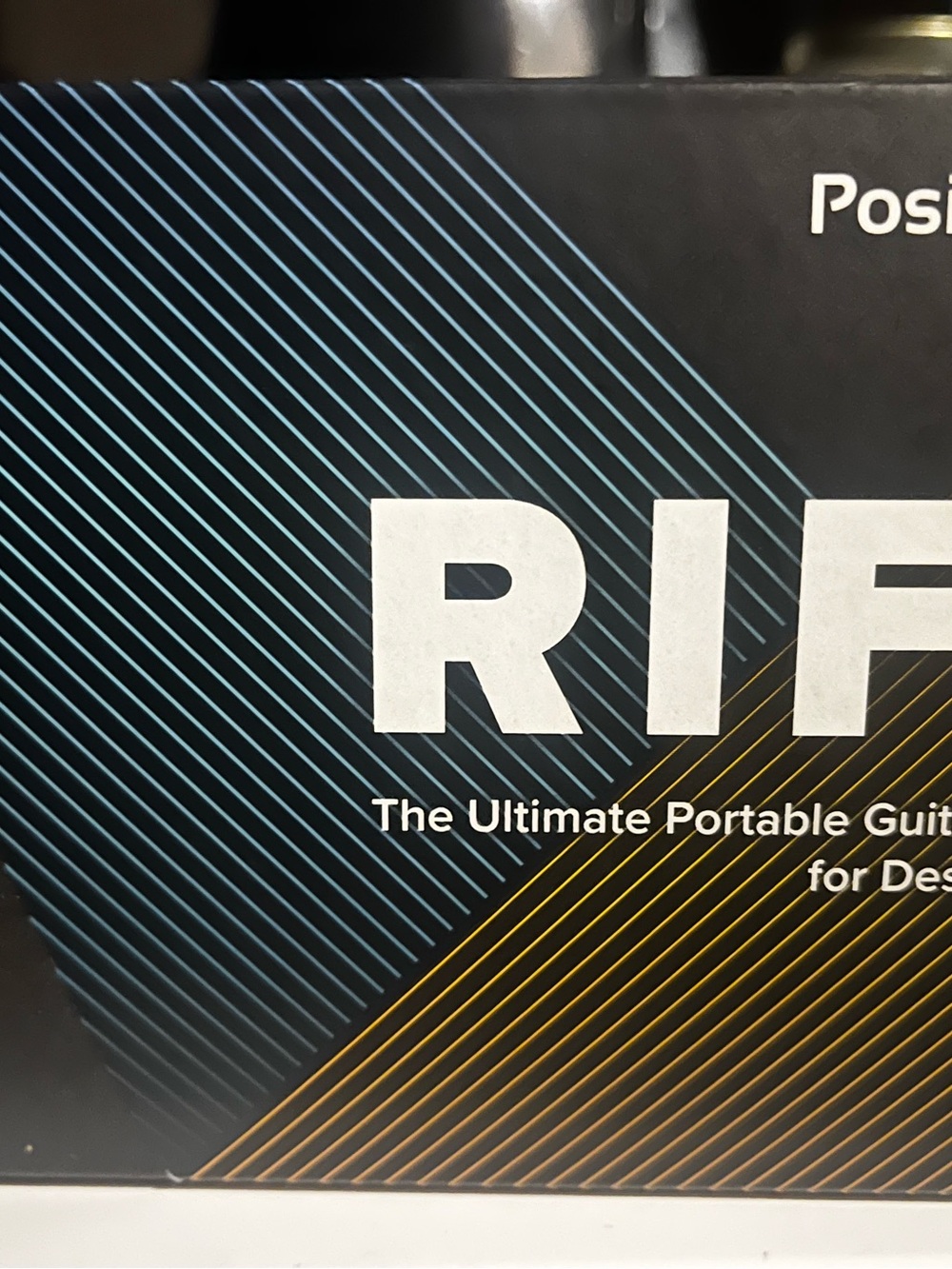 Portable Guitar Interface RIFF Positive Grid